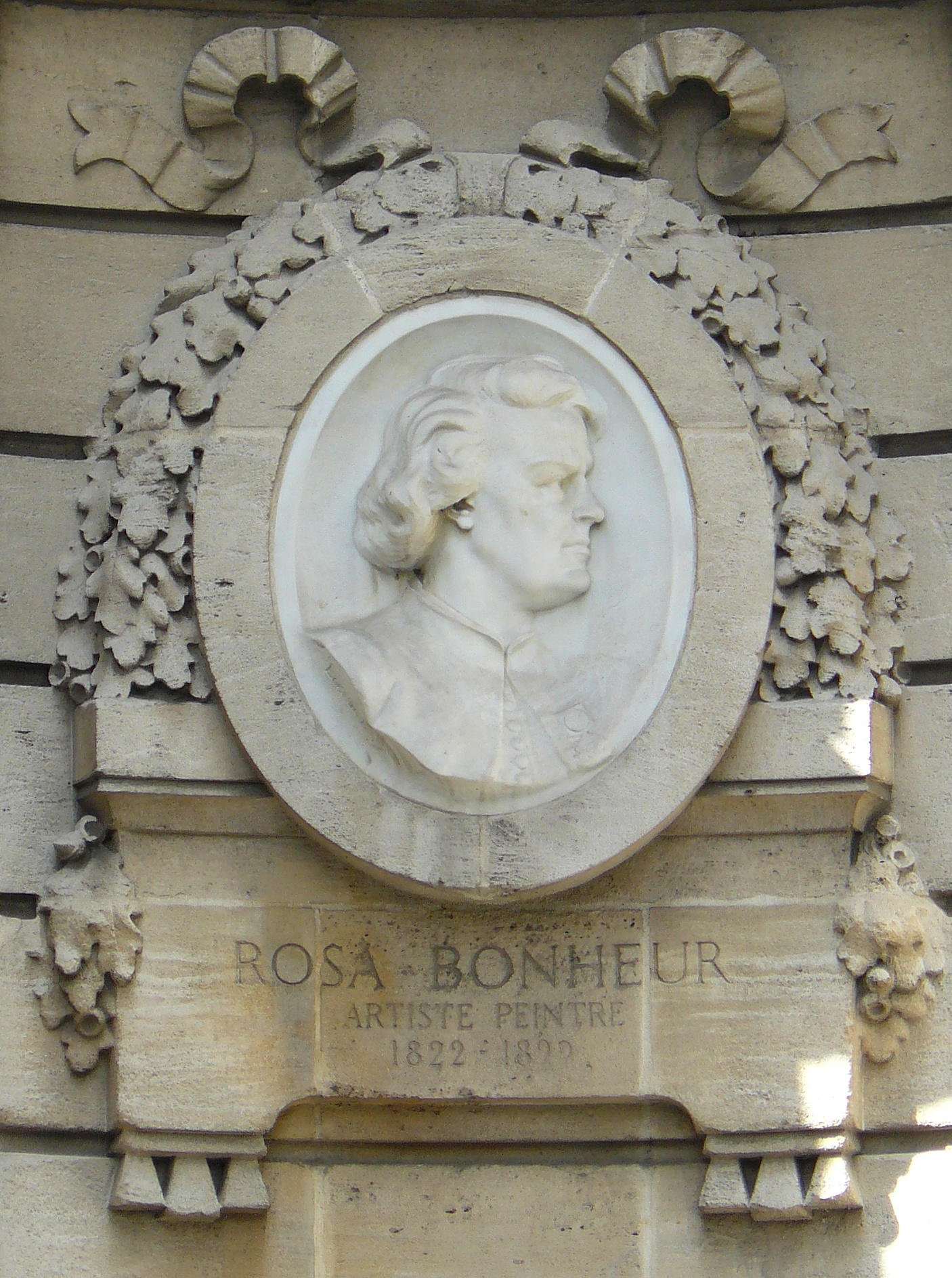 Médaillon de Rosa Bonheur