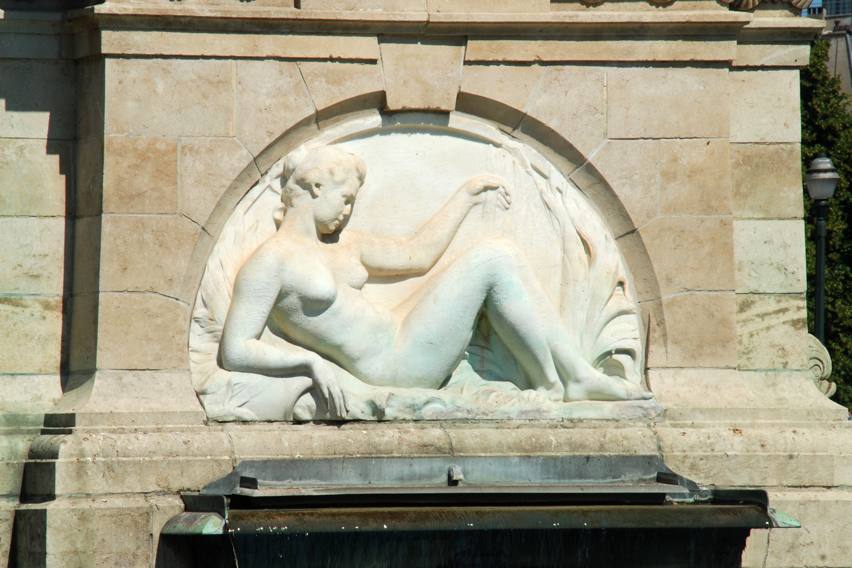 Allégorie du voûtement de la Senne