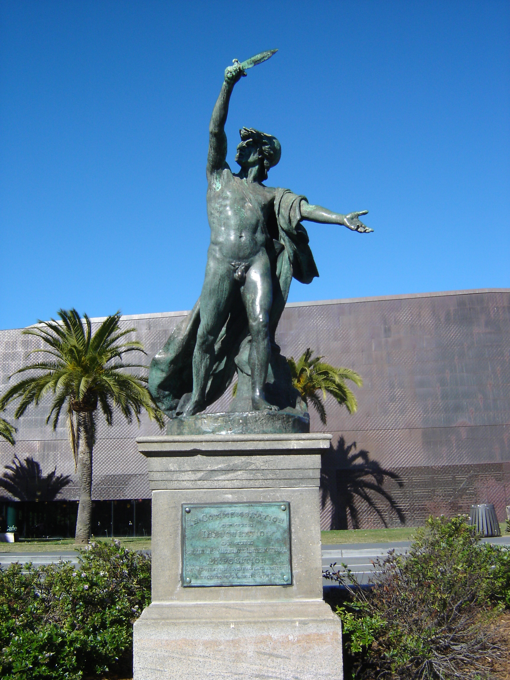 Statue d'un gladiateur