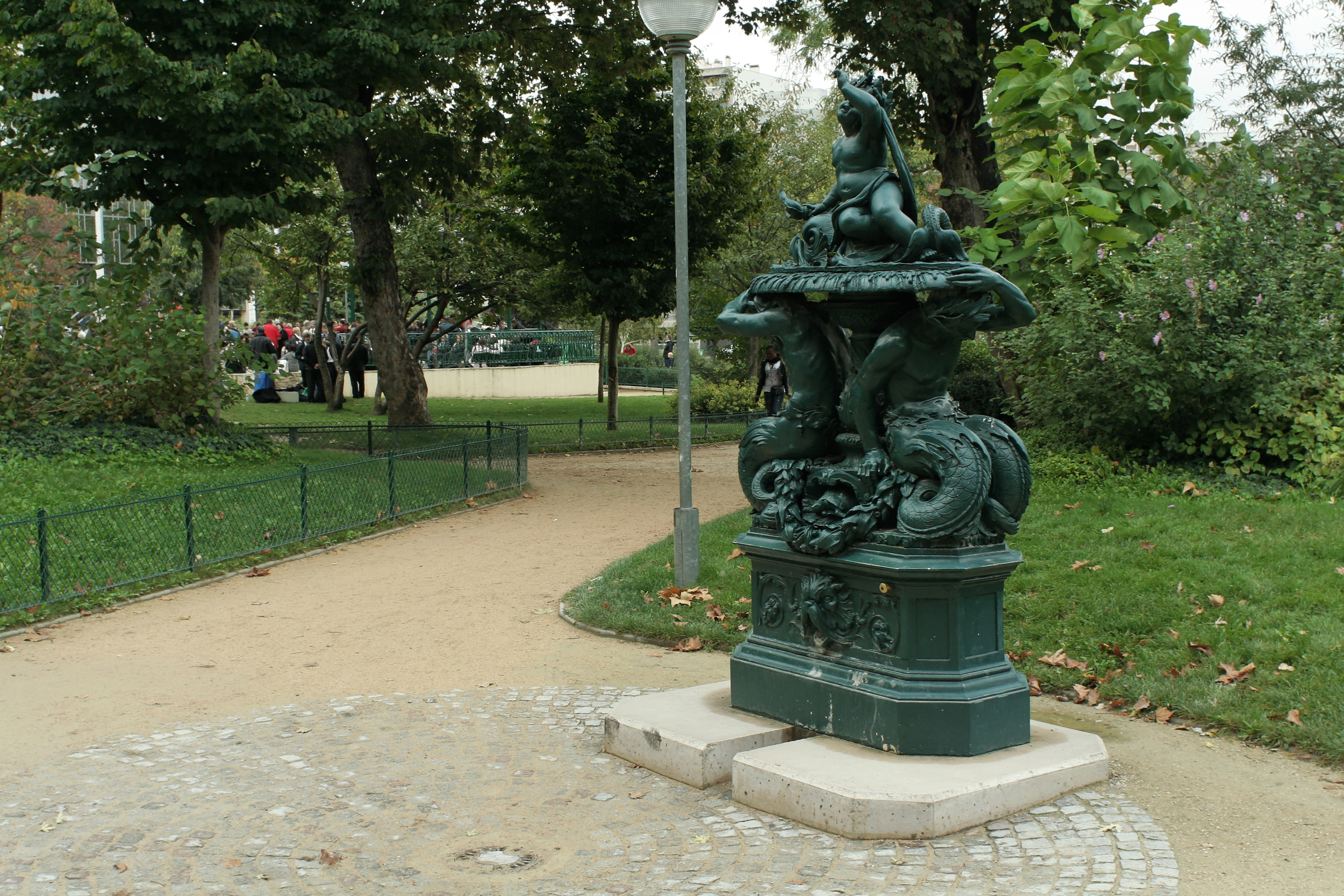 Fontaine du jardin Villemin