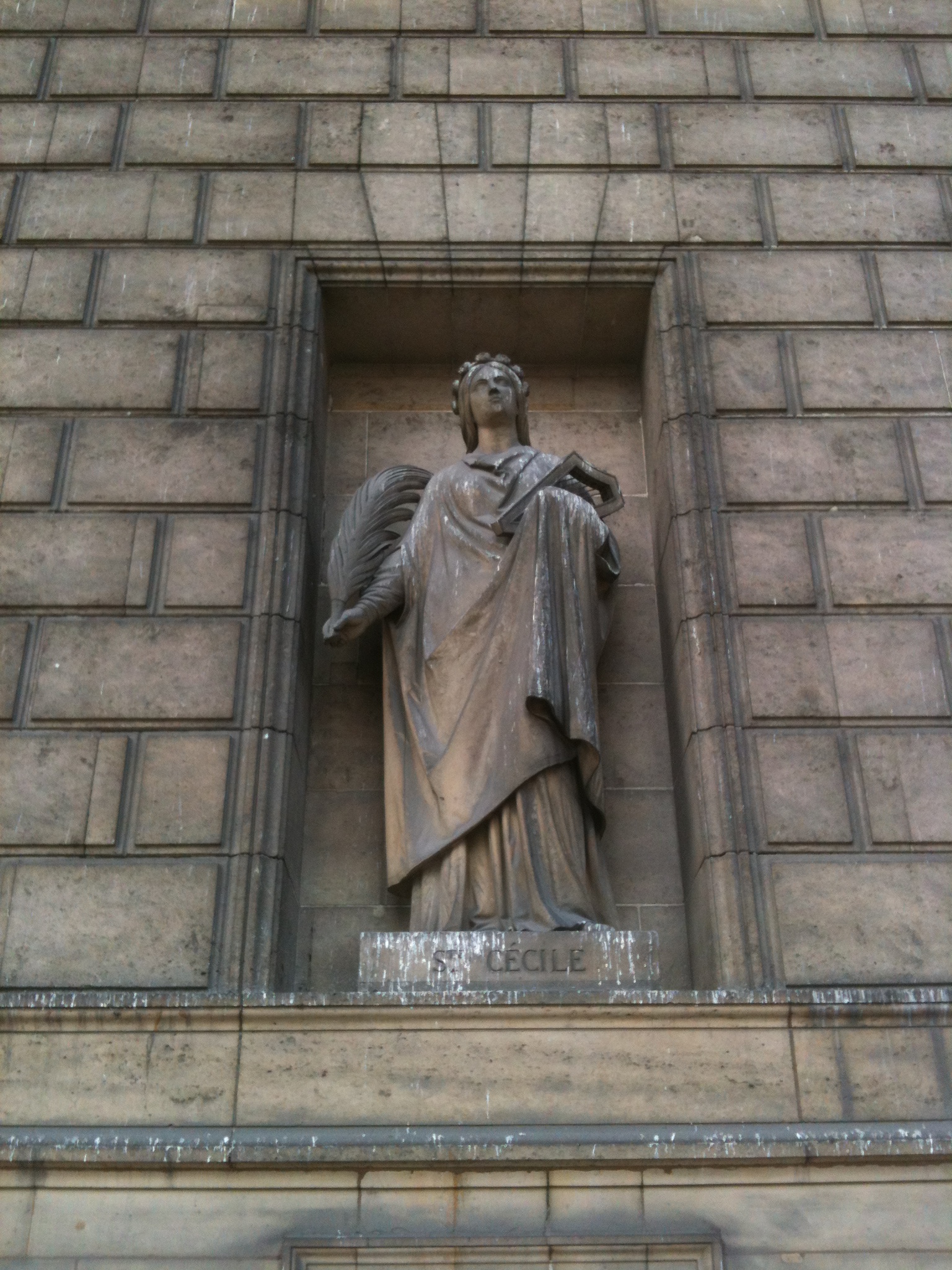 Statue de Sainte Cécile