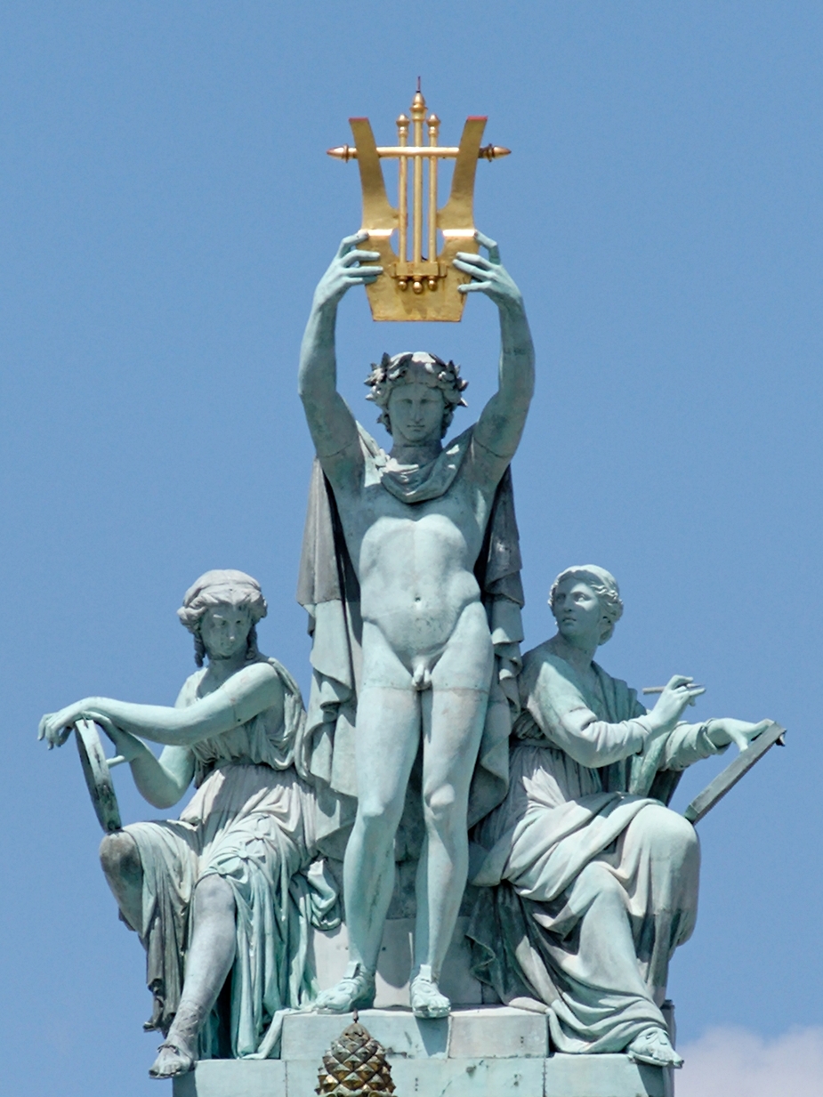 Apollon, la Poésie et la Musique