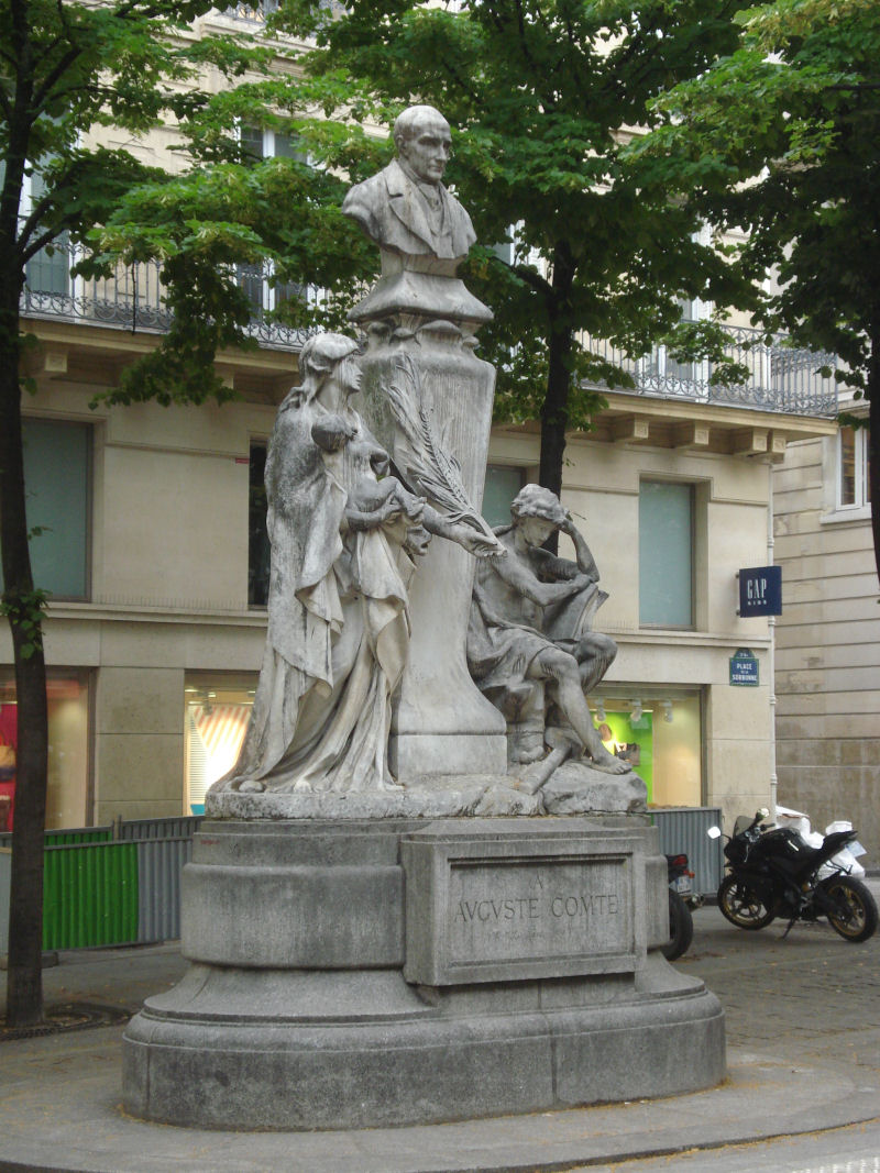 Monument à Auguste Comte