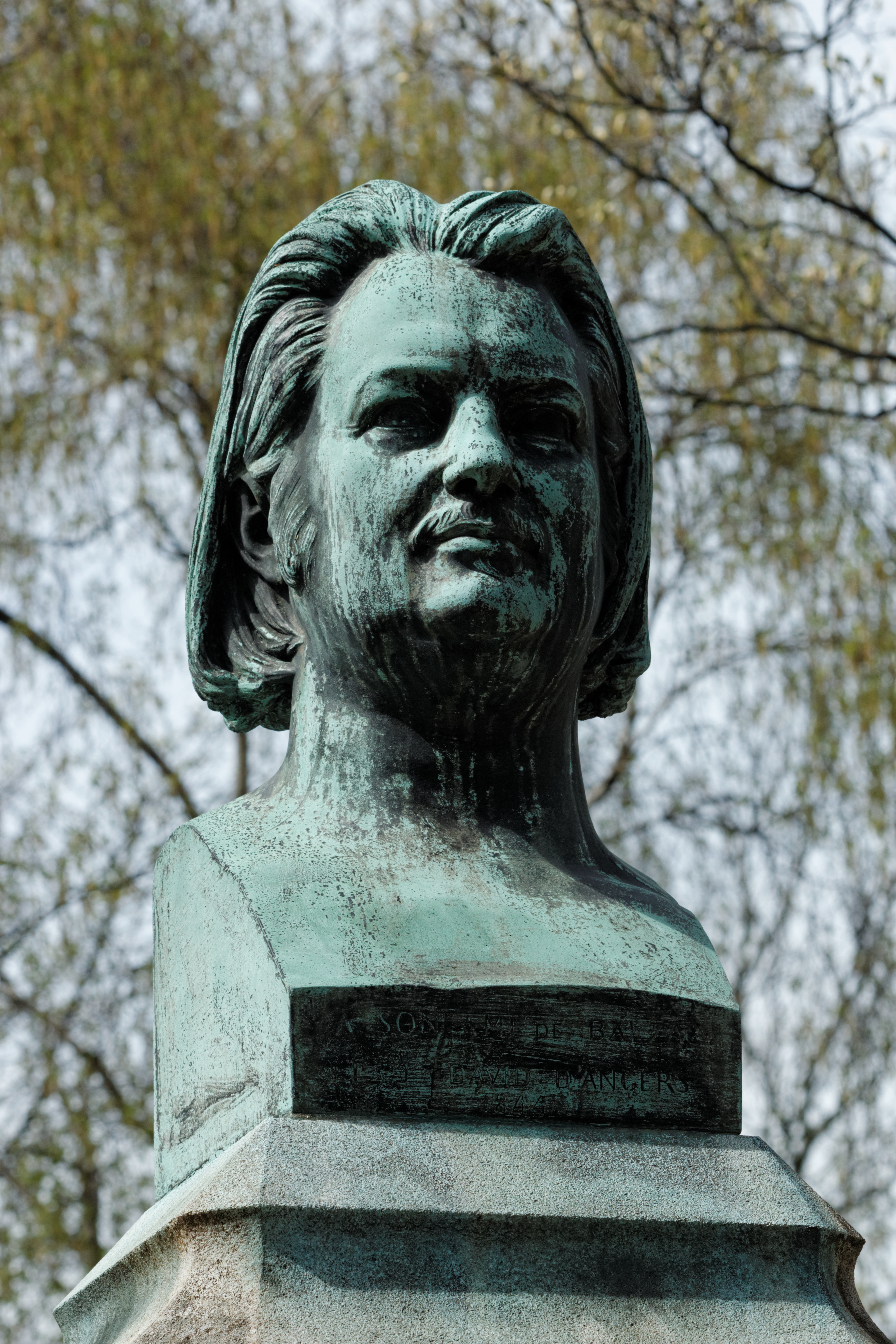 Buste d'Honoré de Balzac