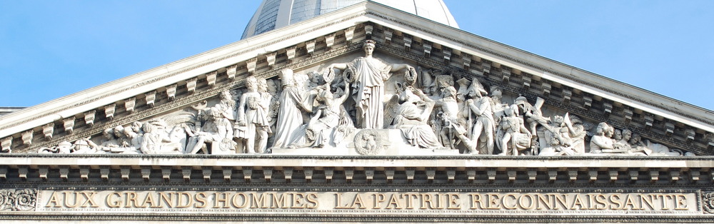 La Patrie couronnant les hommes célèbres
