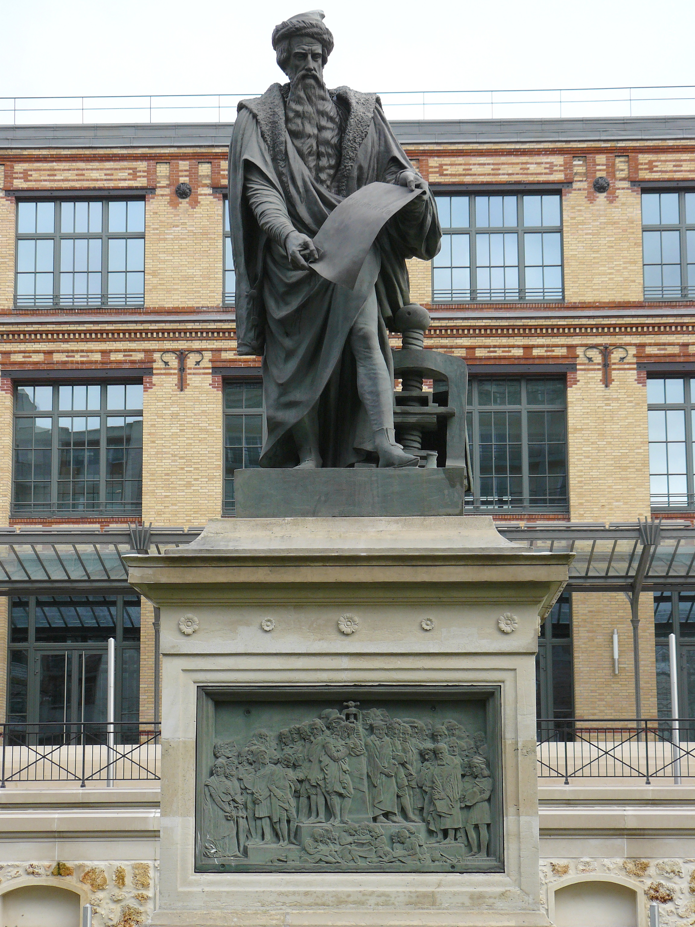 Statue de Gutenberg
