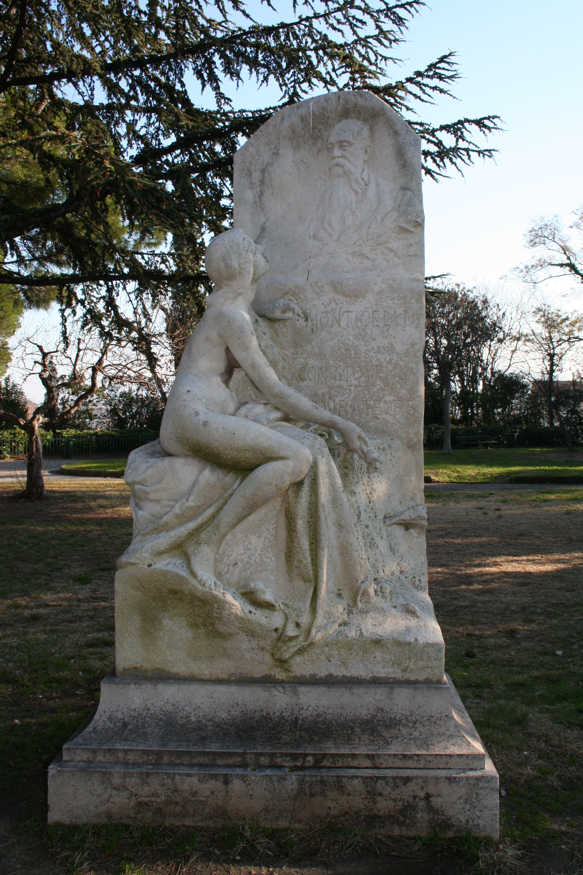 Statue d'Adolphe Joseph Thomas Monticelli