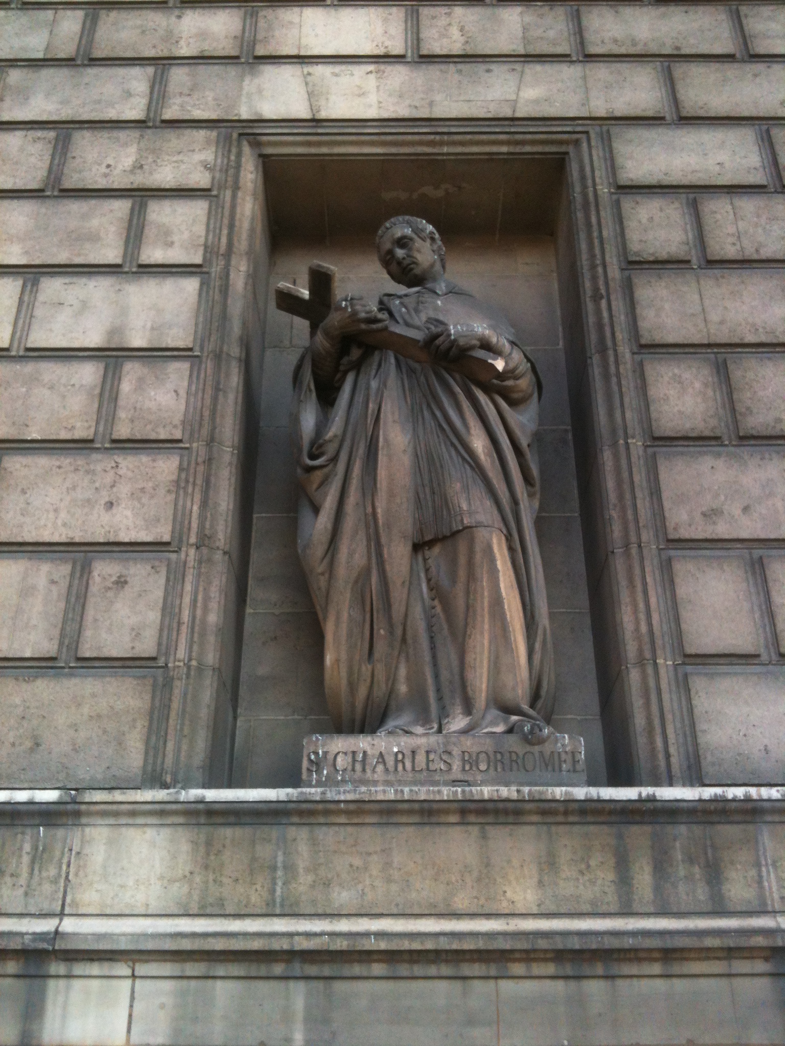 Statue de Saint Charles Borromée