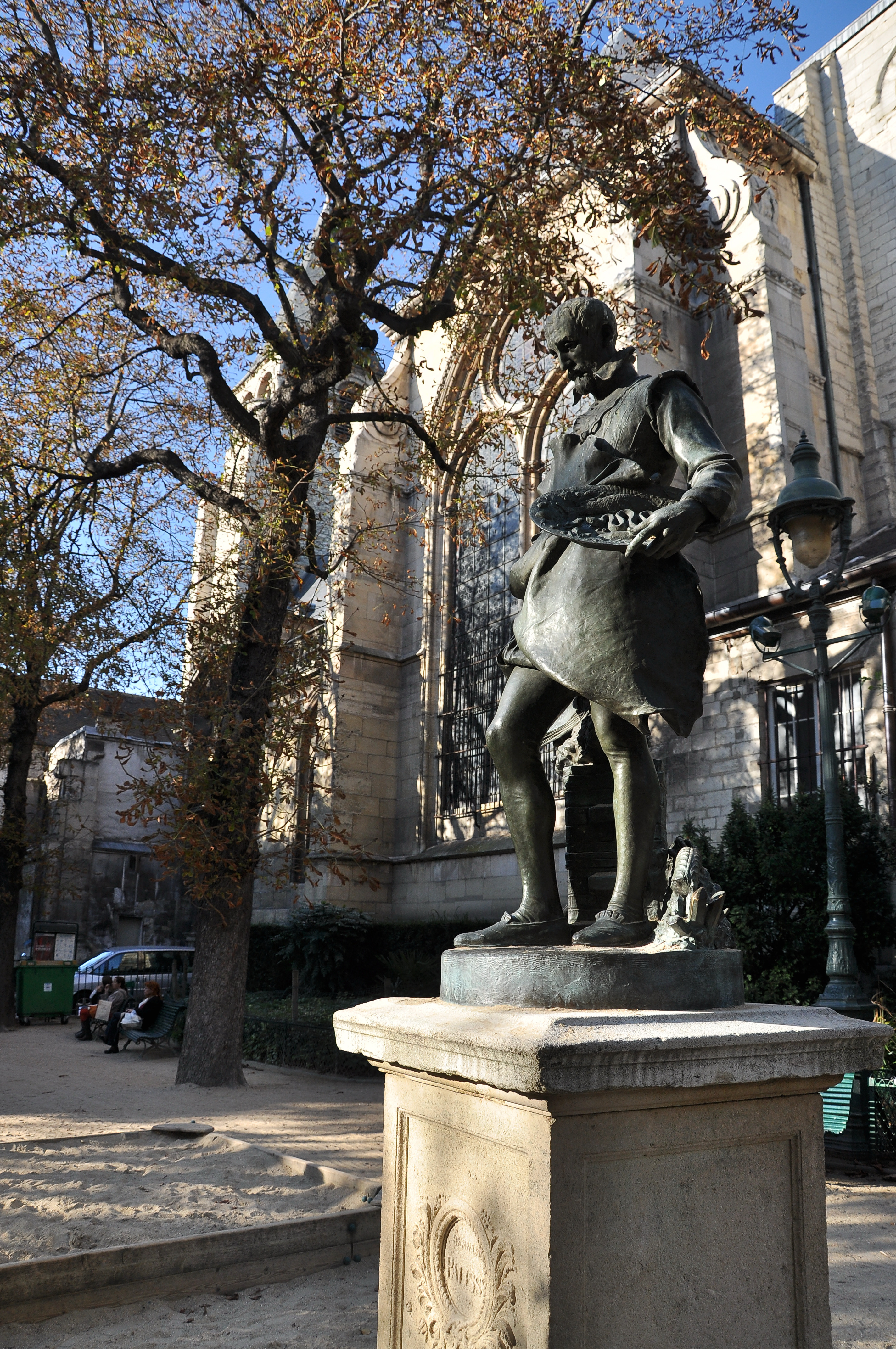 Statue de Bernard Palissy