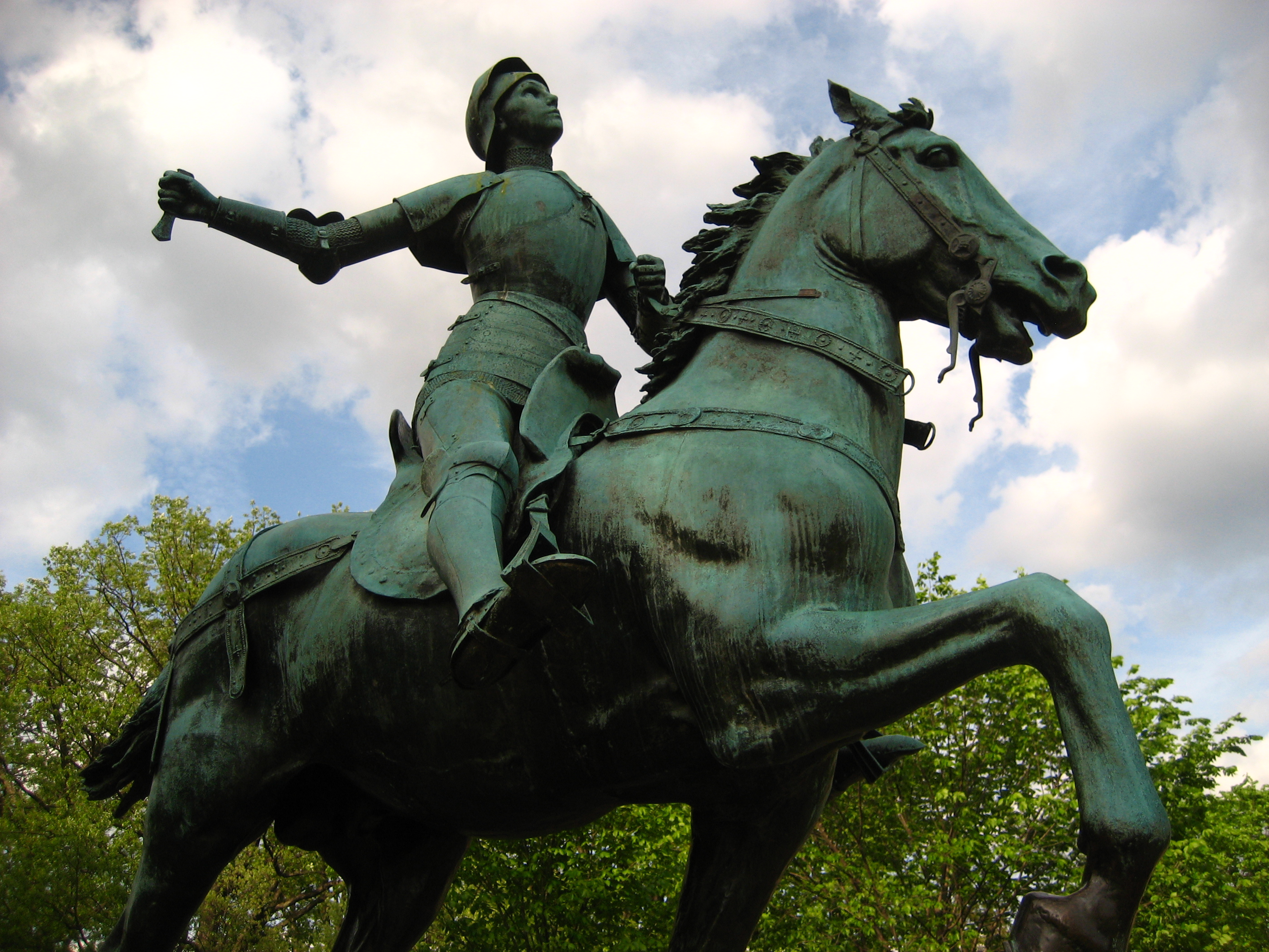 Statue équestre de Jeanne d'Arc