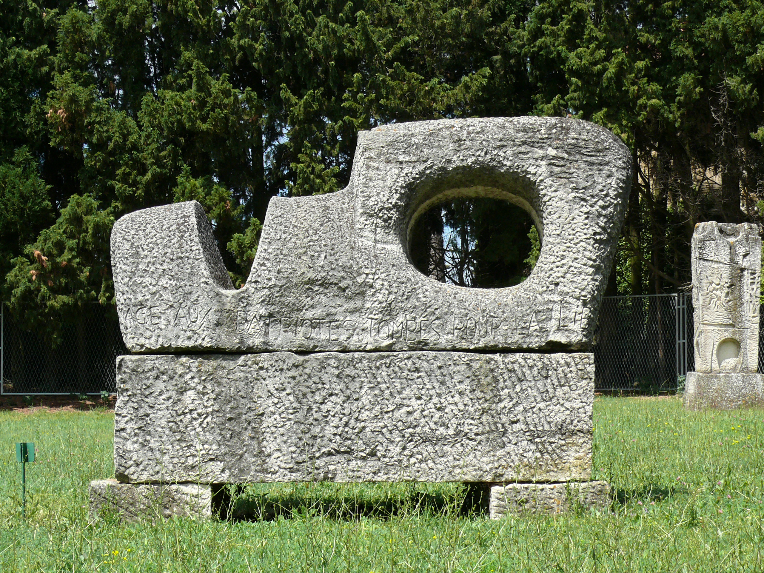 Hommage aux patriotes tombés pour la liberté