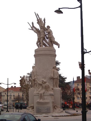 Monument aux morts à Aix-les-Bains