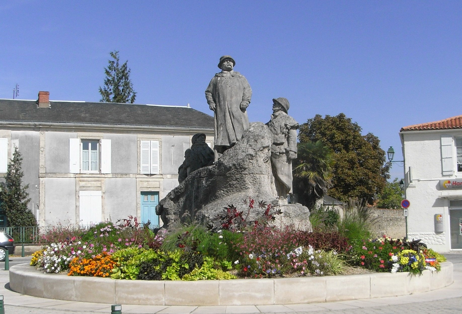 Statue de Clémenceau