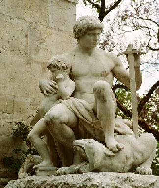 Monument à Barye. Ordre
