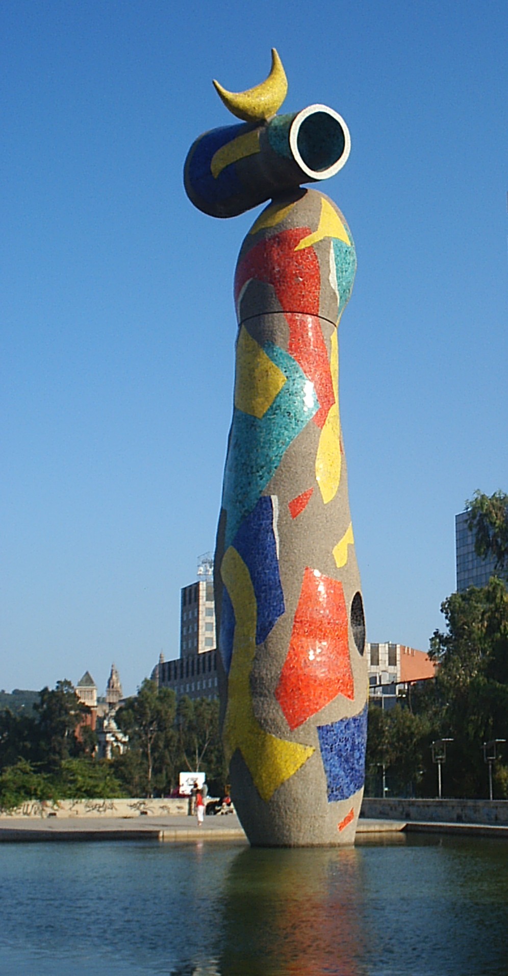 Femme et oiseau