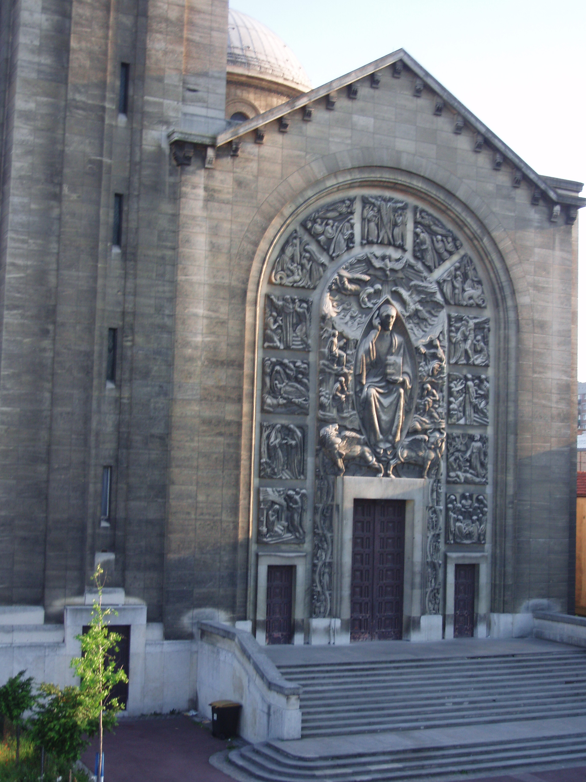 Christ en majesté entouré des docteurs de l'Église
