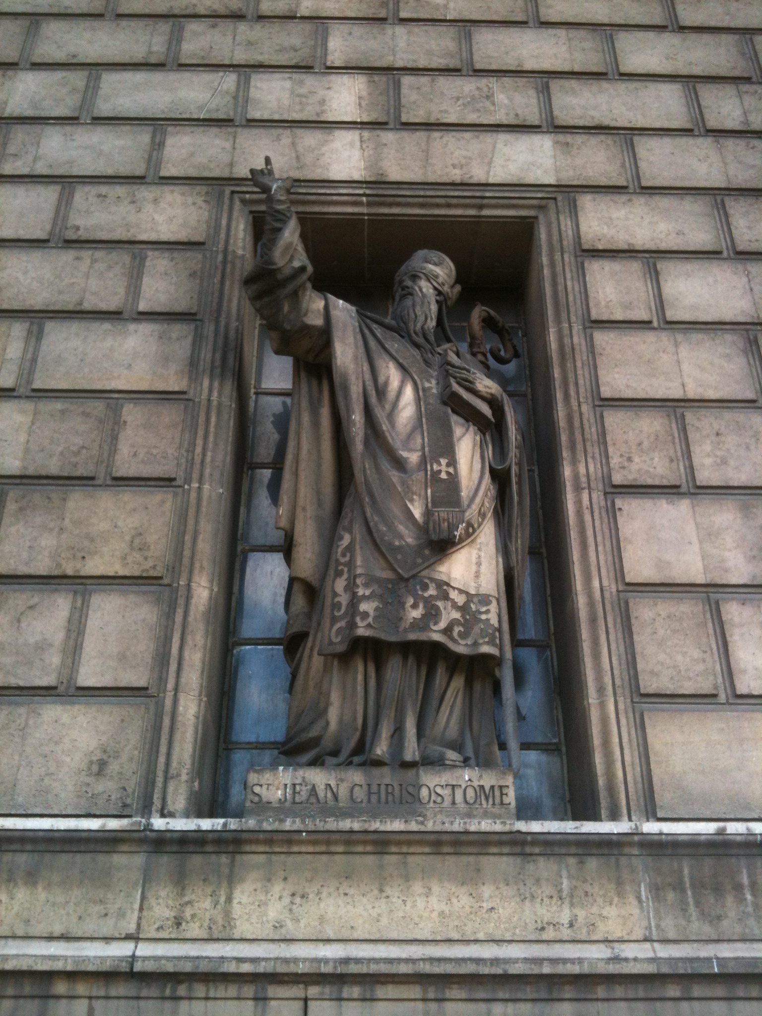 Statue de Saint Jean Chrysostome
