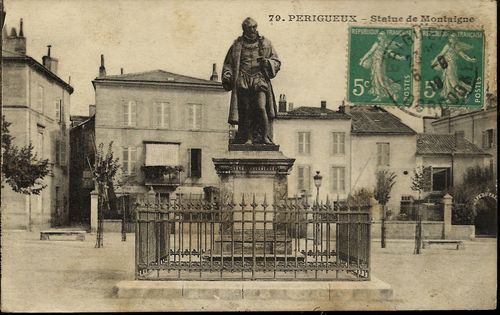 Statue de Montaigne