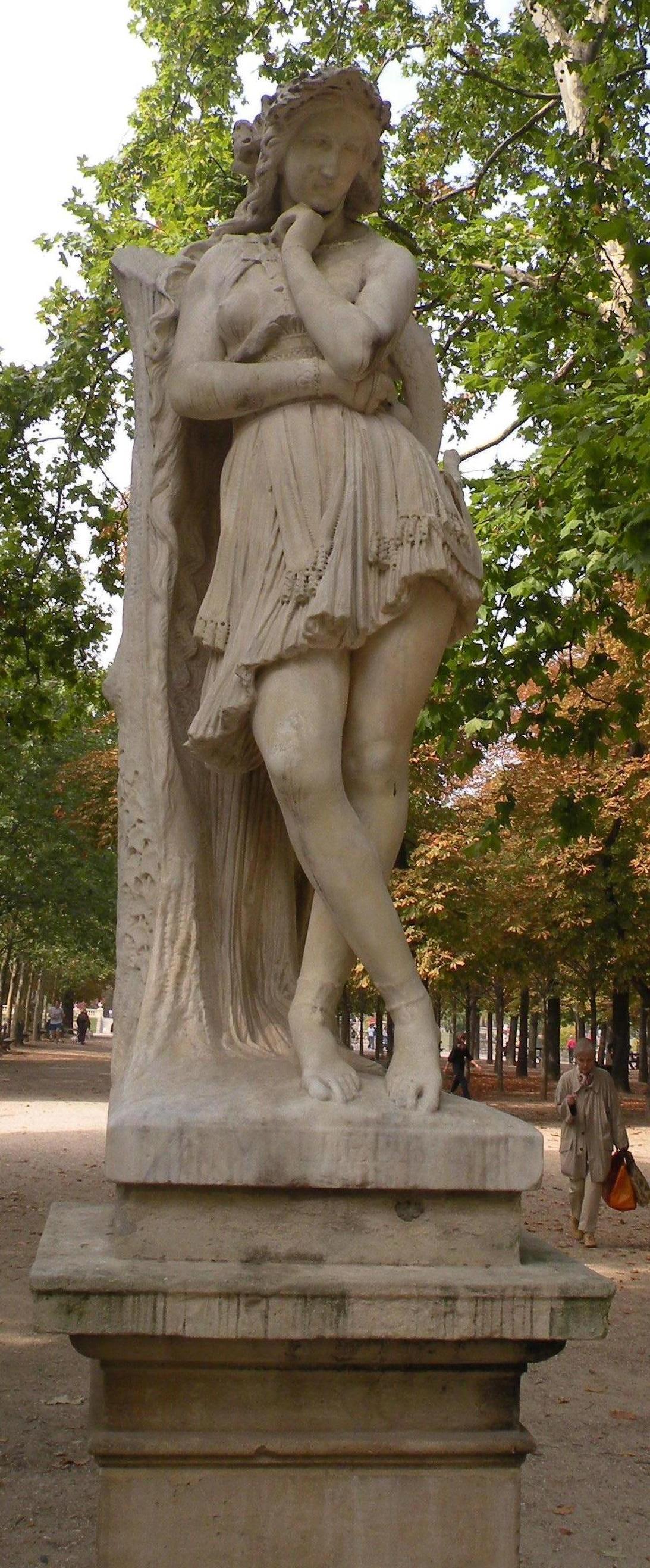Velléda contemplant la demeure d'Eudore