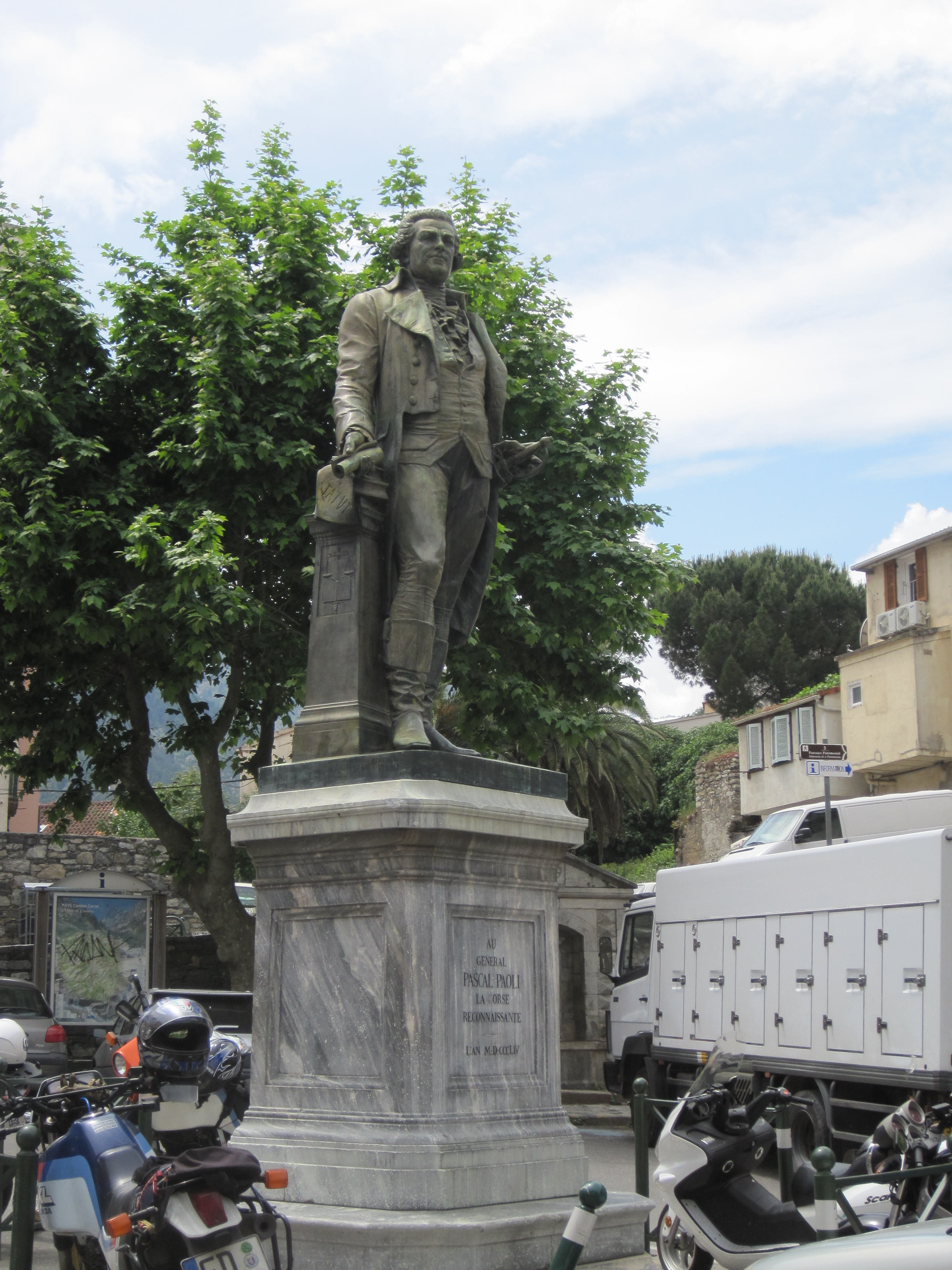 Statue de Pasquale Paoli