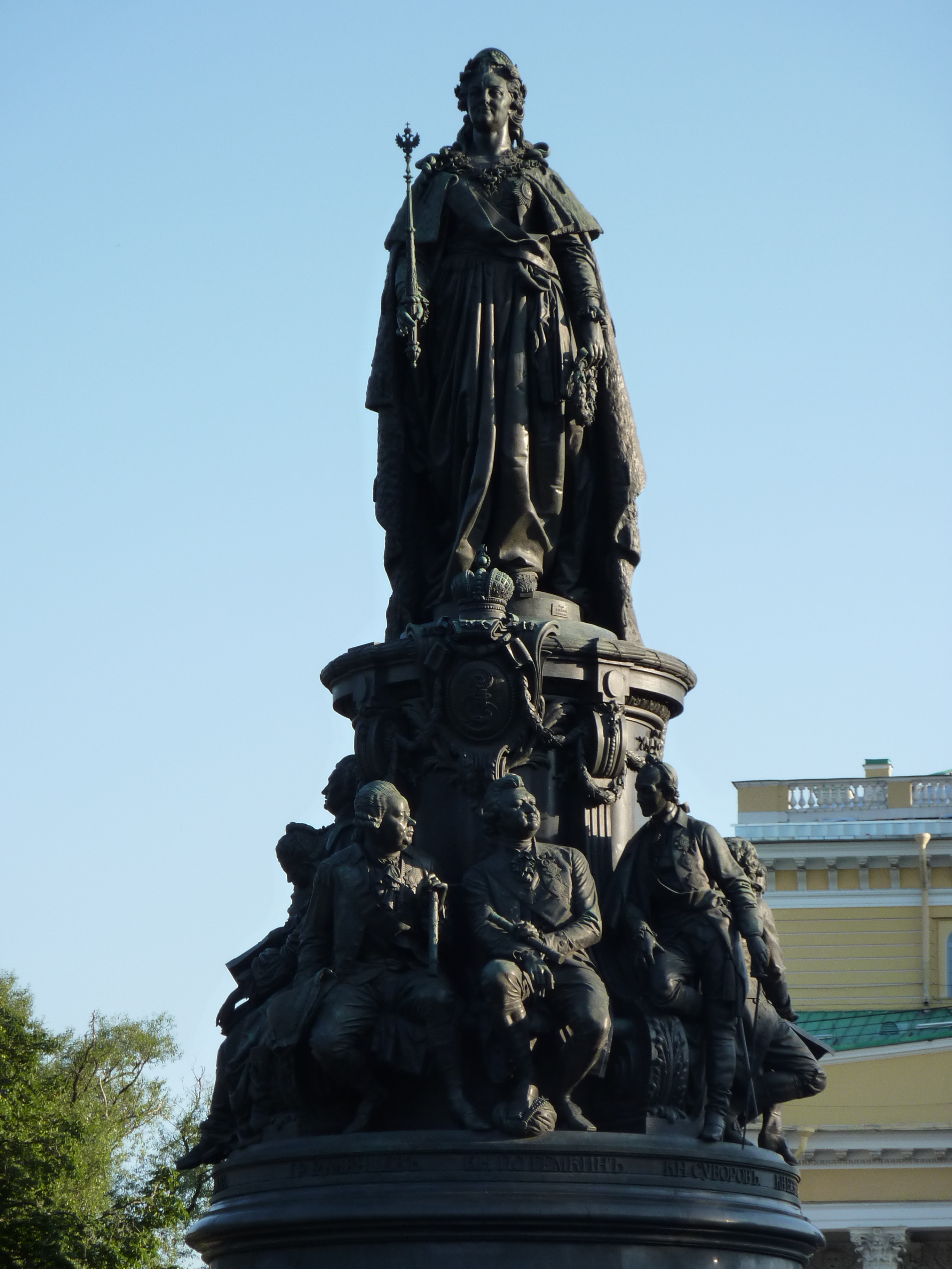 Statue de Catherine II de Russie