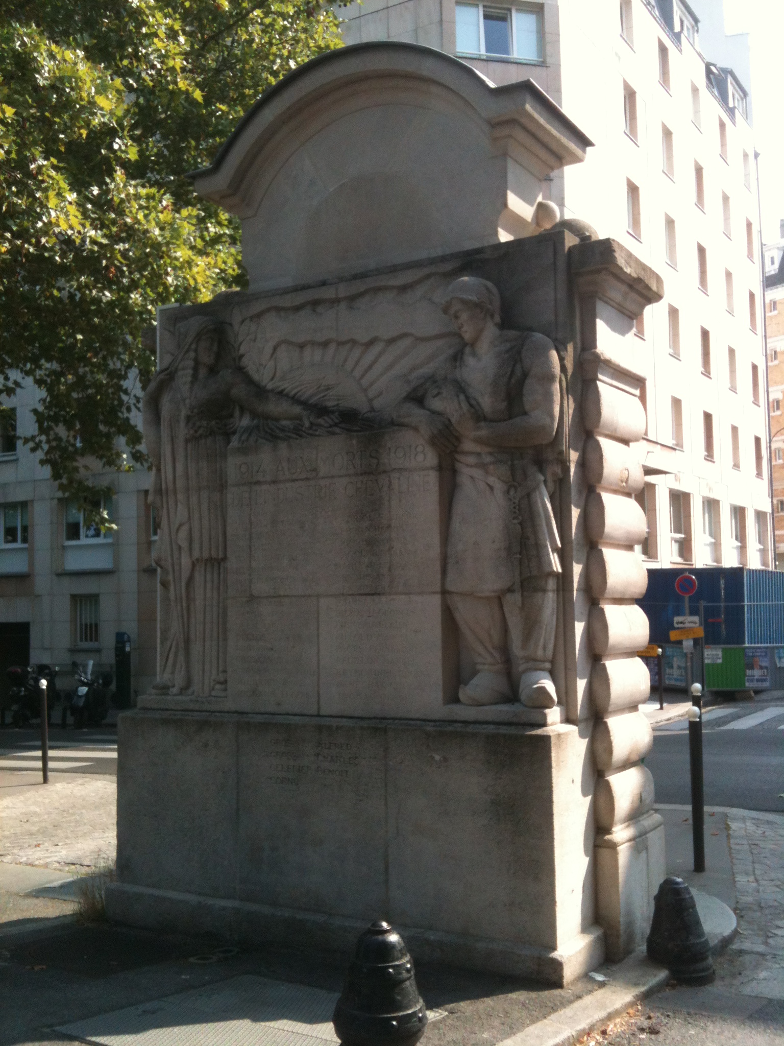 Monument aux morts de l'industrie chevaline