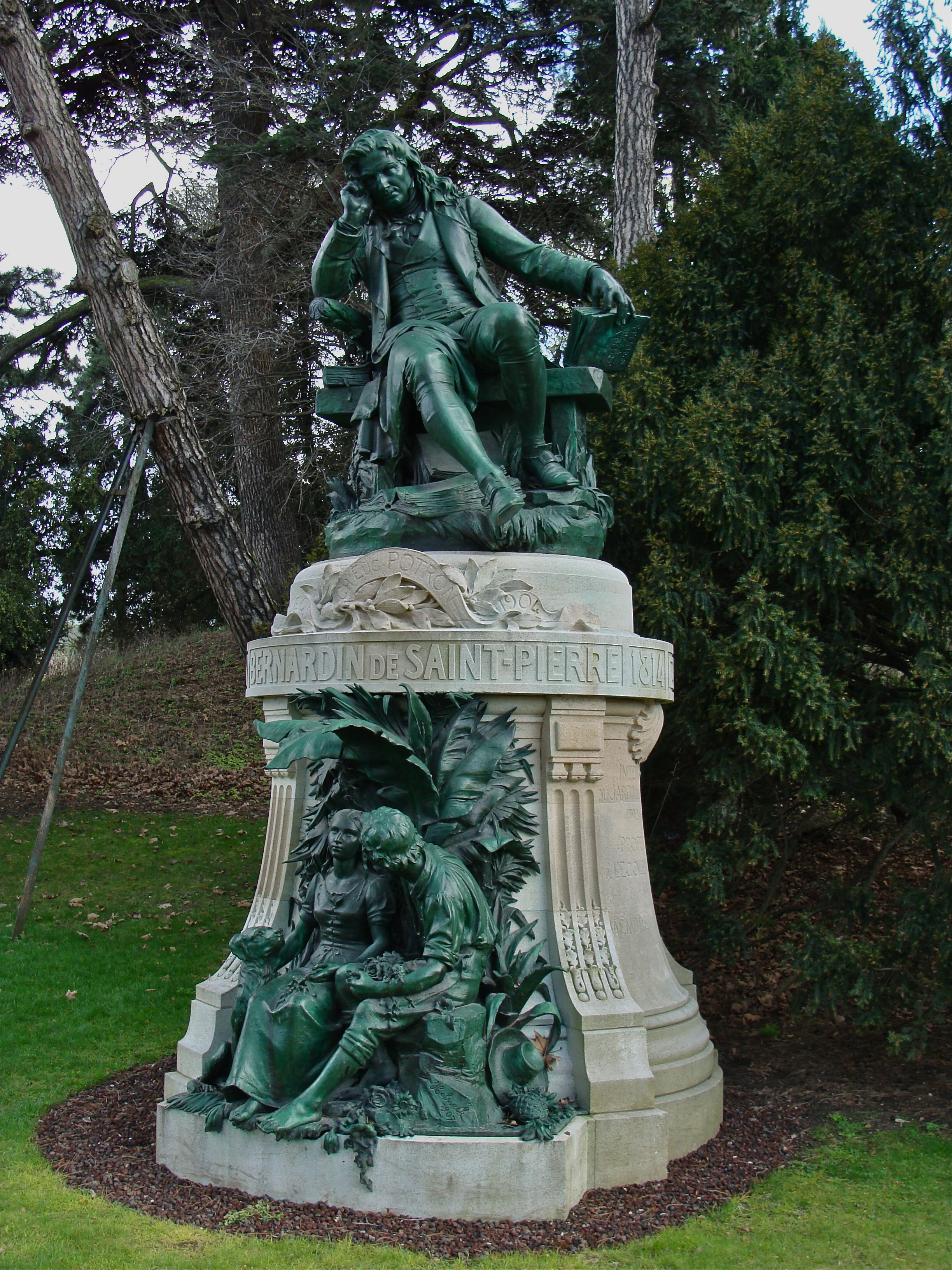 Statue de Jacques-Henri Bernardin de Saint-Pierre