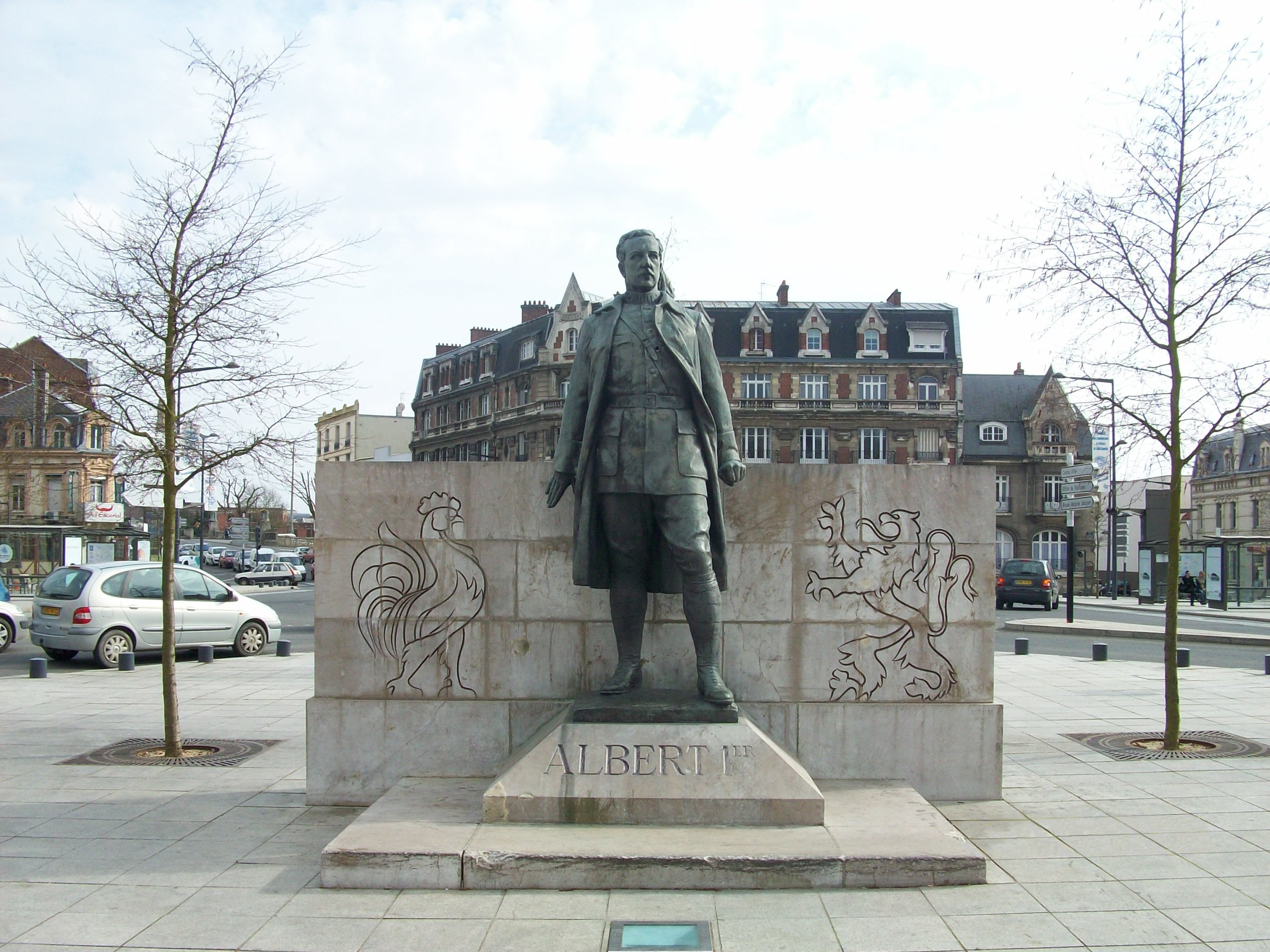 Statue du roi Albert Ier de Belgique