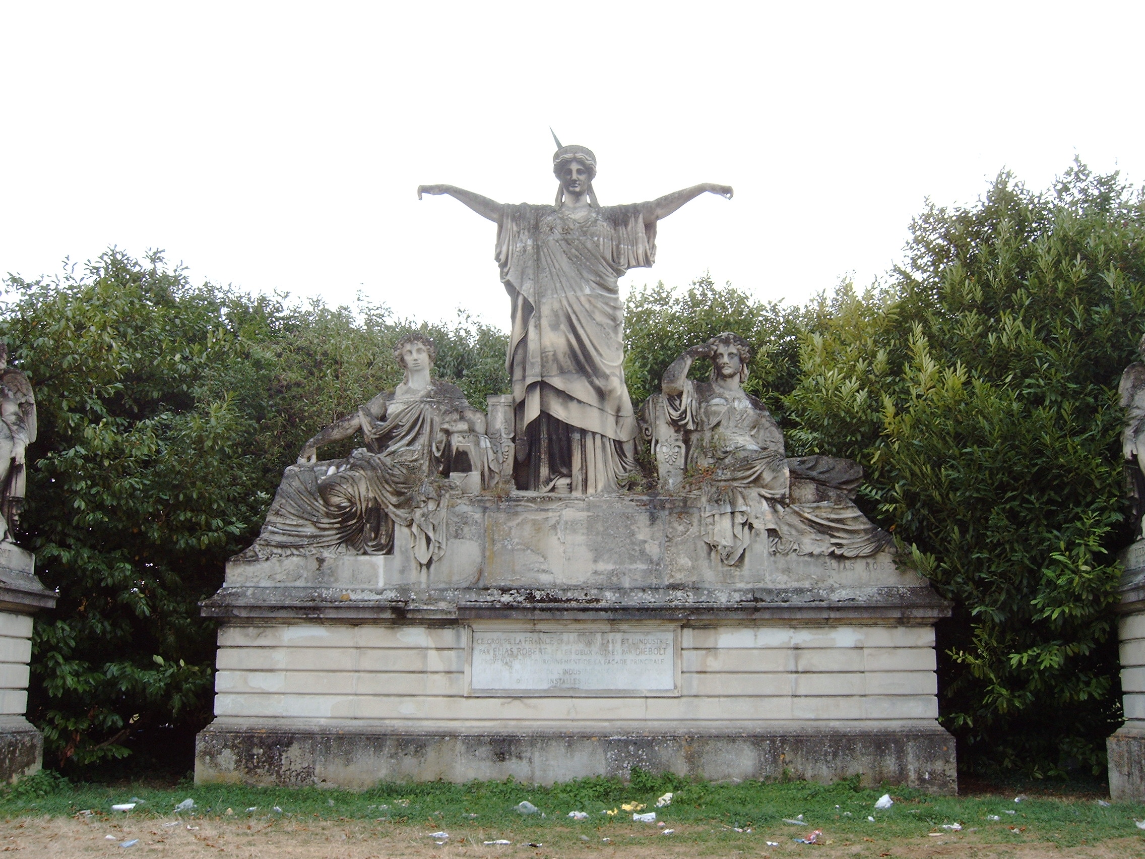 La France couronnant l'Art et l'Industrie