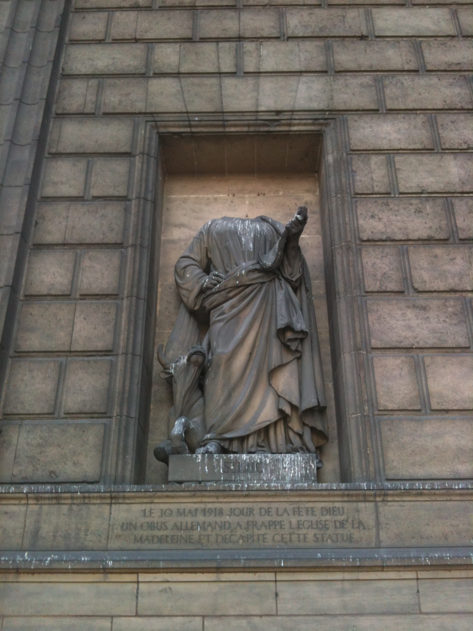 Statue de Saint Luc