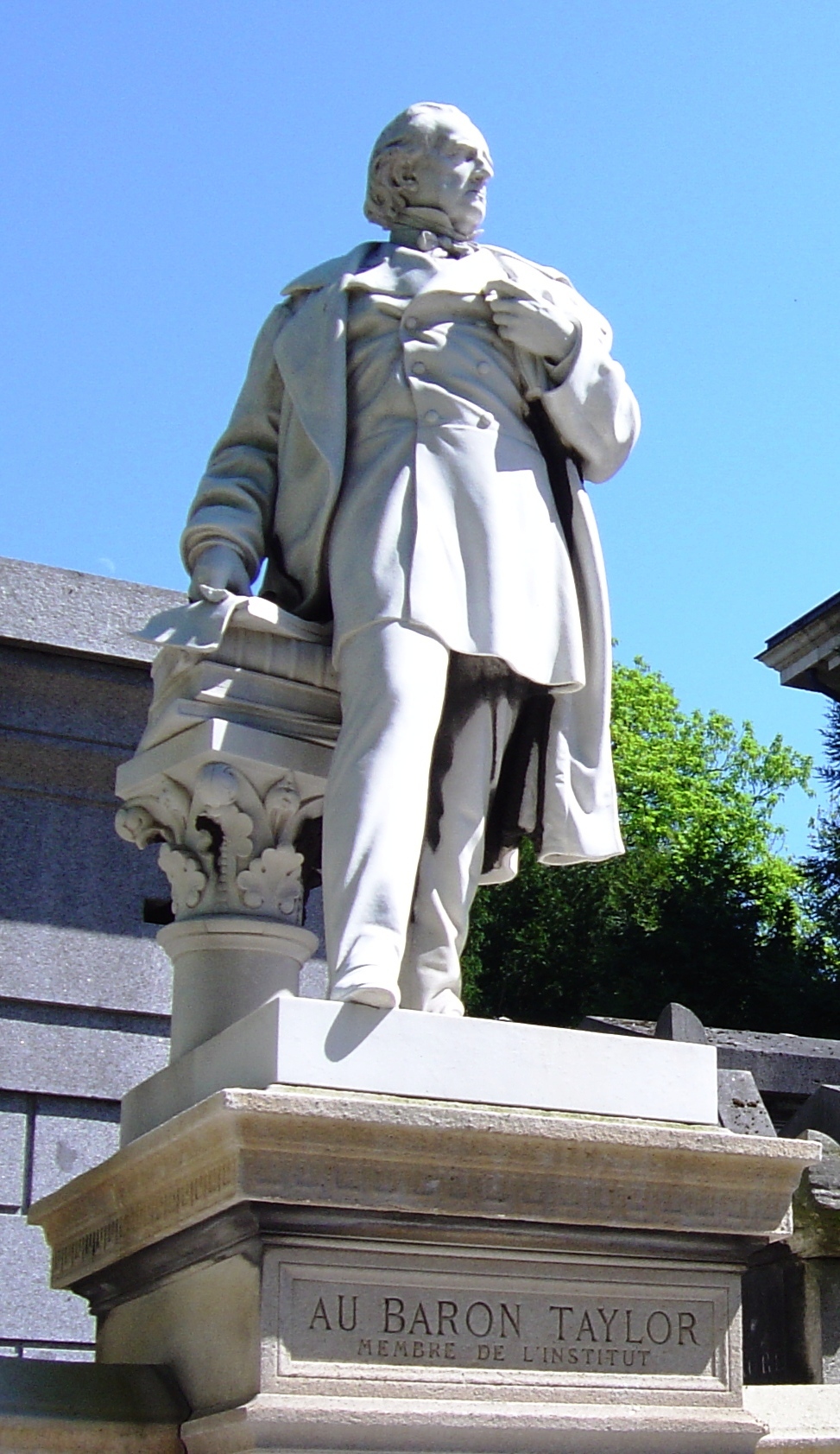 Statue du baron Taylor