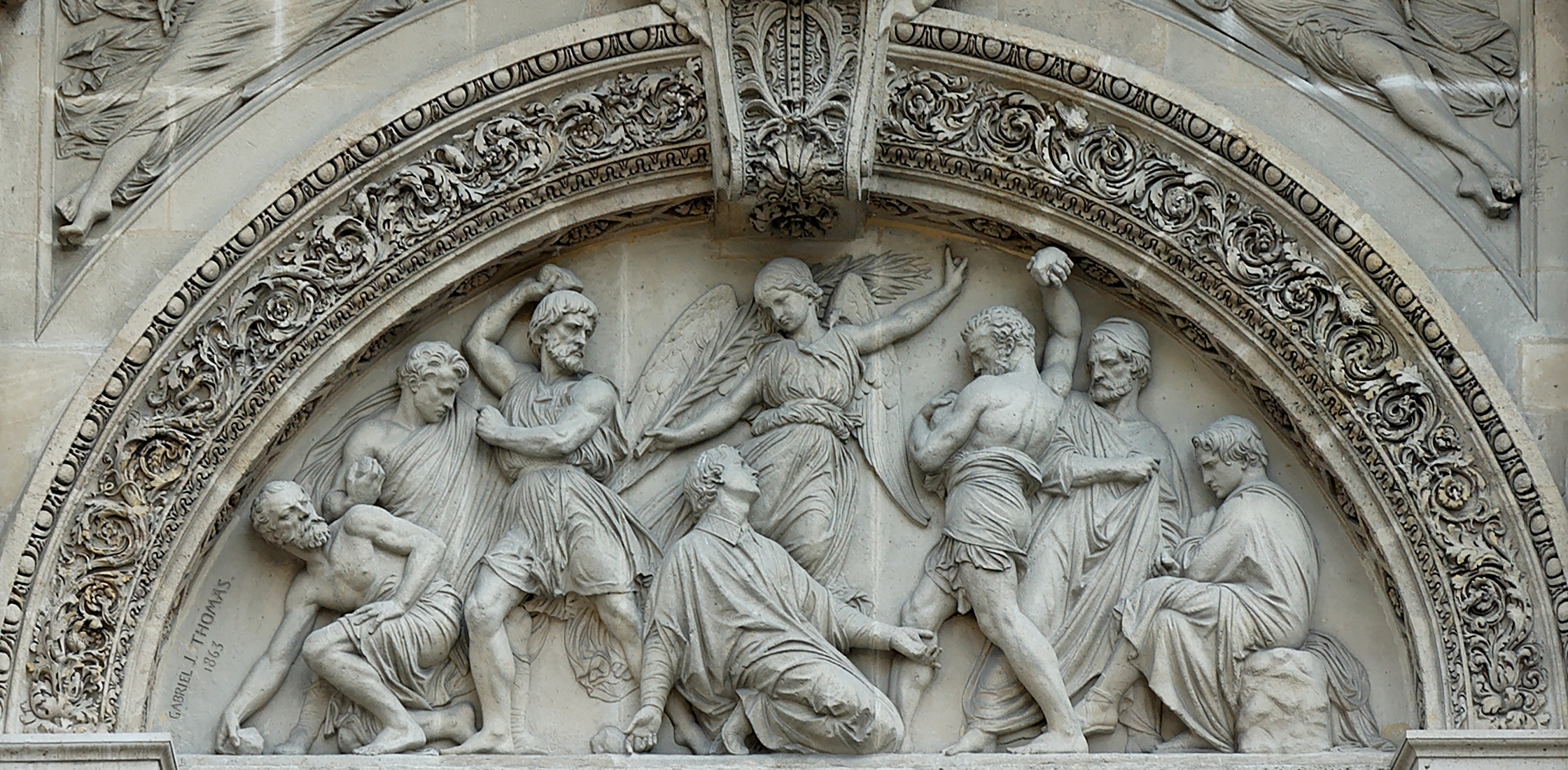 La lapidation de Saint-Étienne