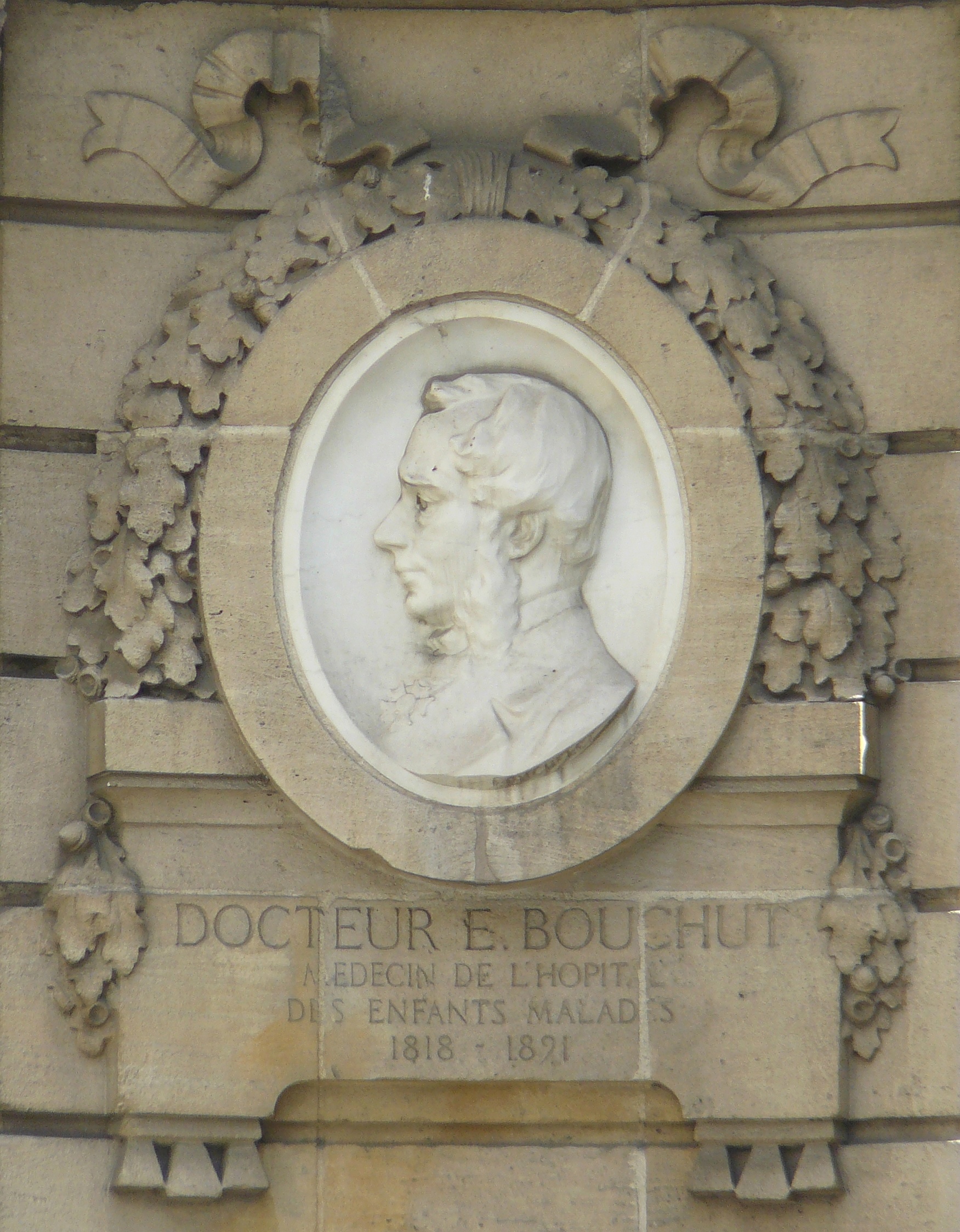 Médaillon d'Eugène Bouchut