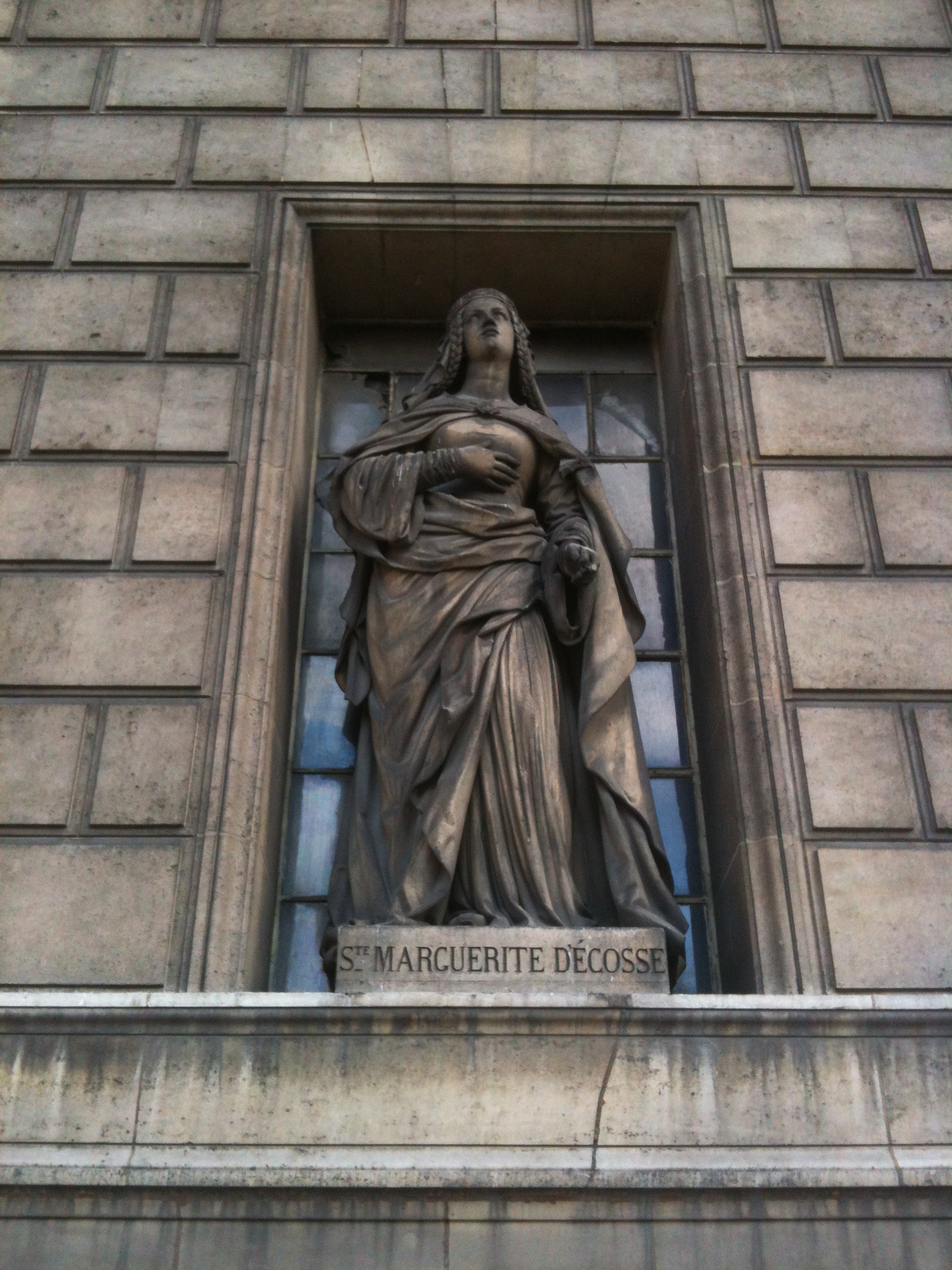 Statue de Sainte Marguerite d'Écosse
