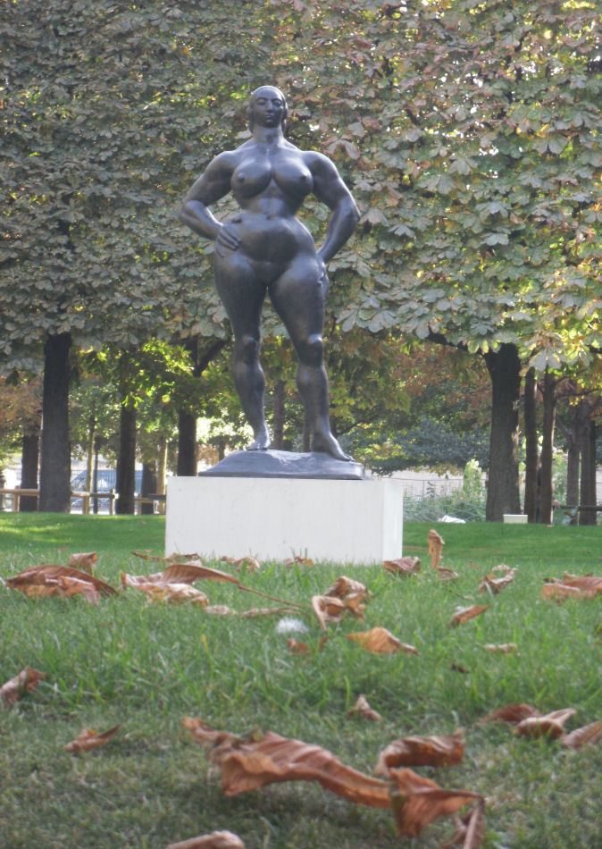 Standing woman