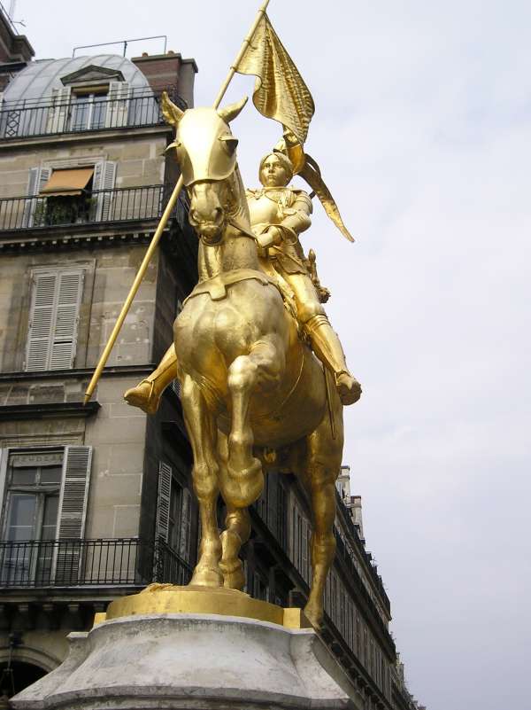 statue équestre de Jeanne d'Arc