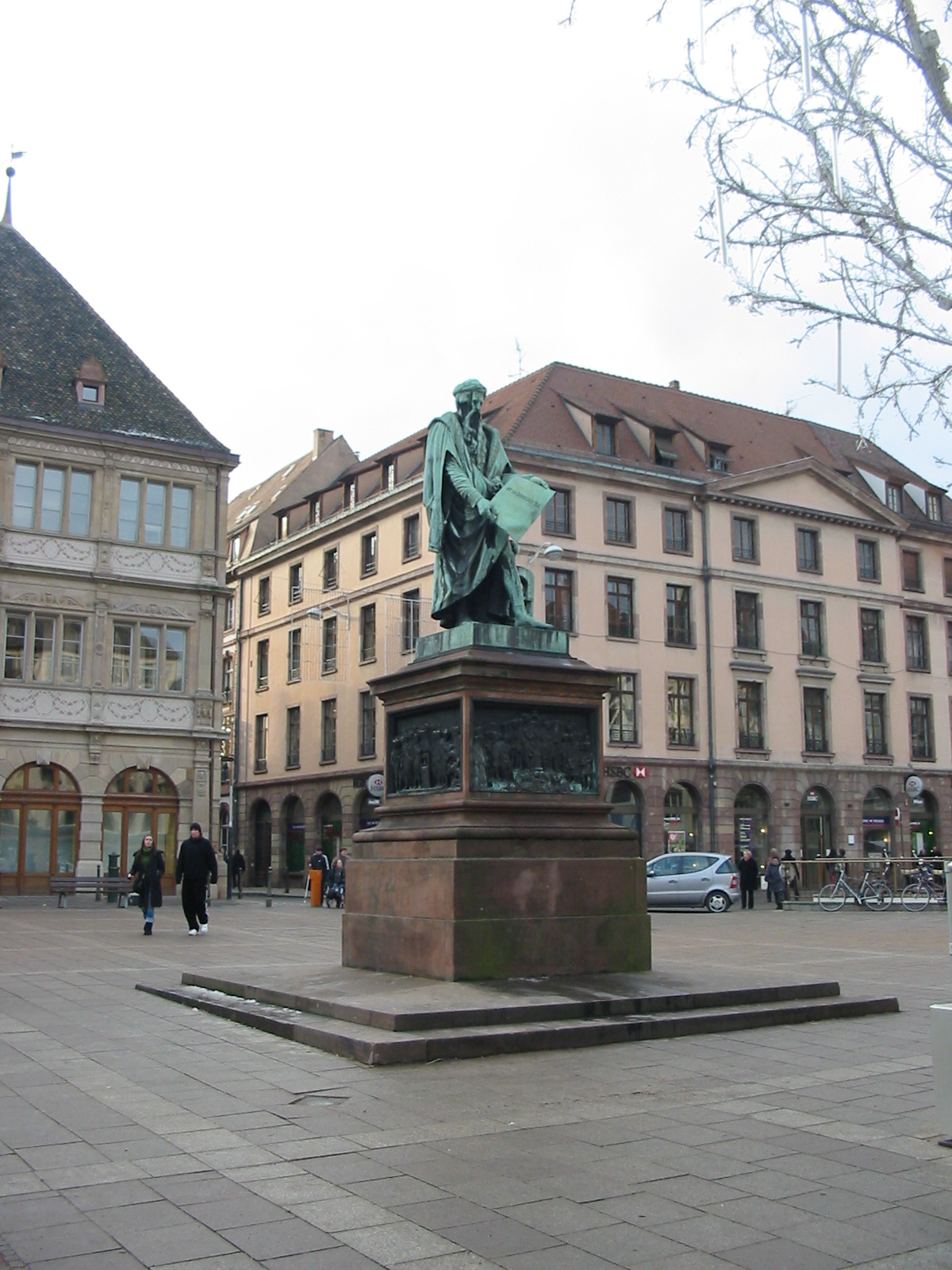 Statue de Gutenberg