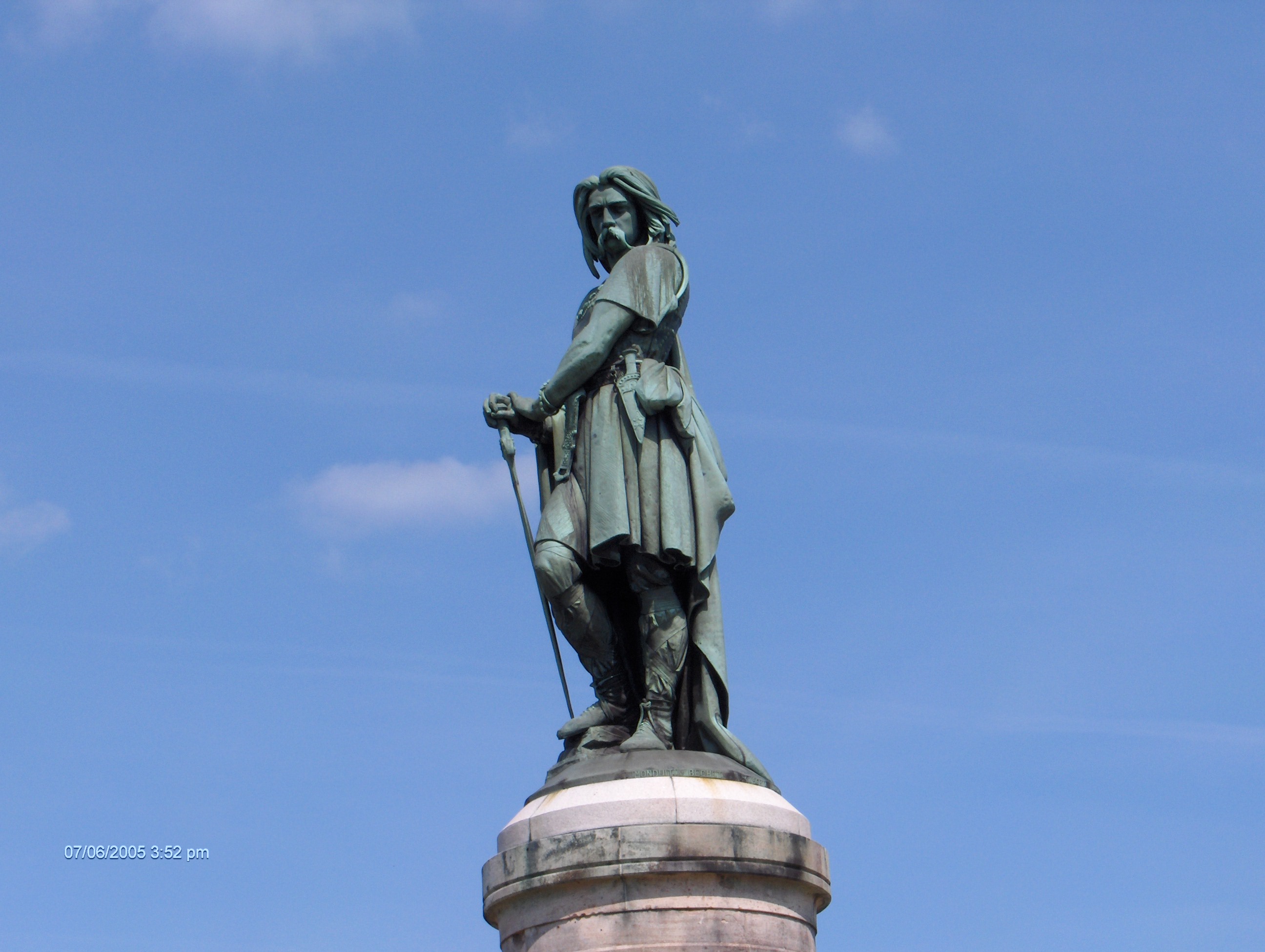 Statue monumentale de Vercingétorix