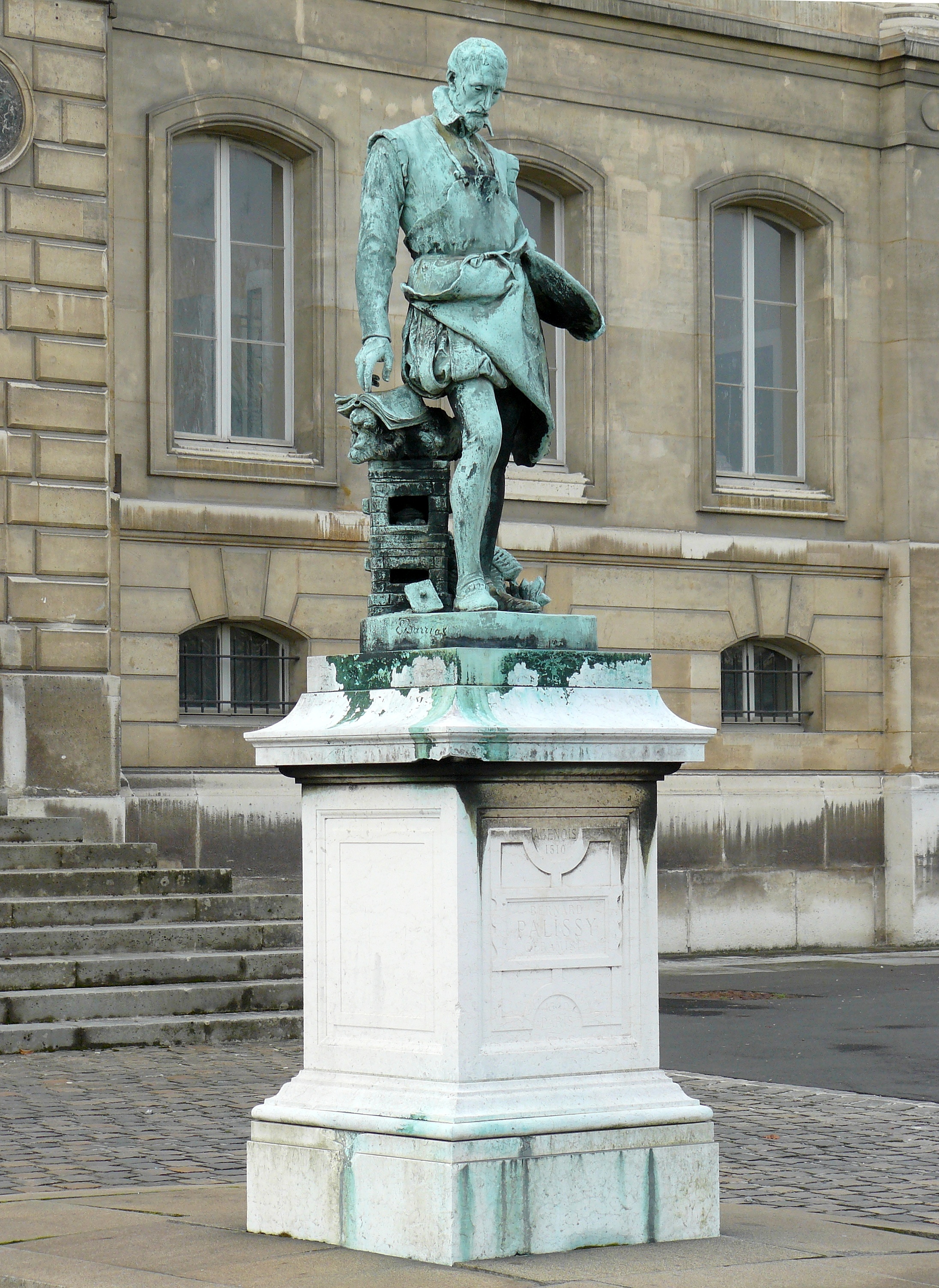 Statue de Bernard Palissy