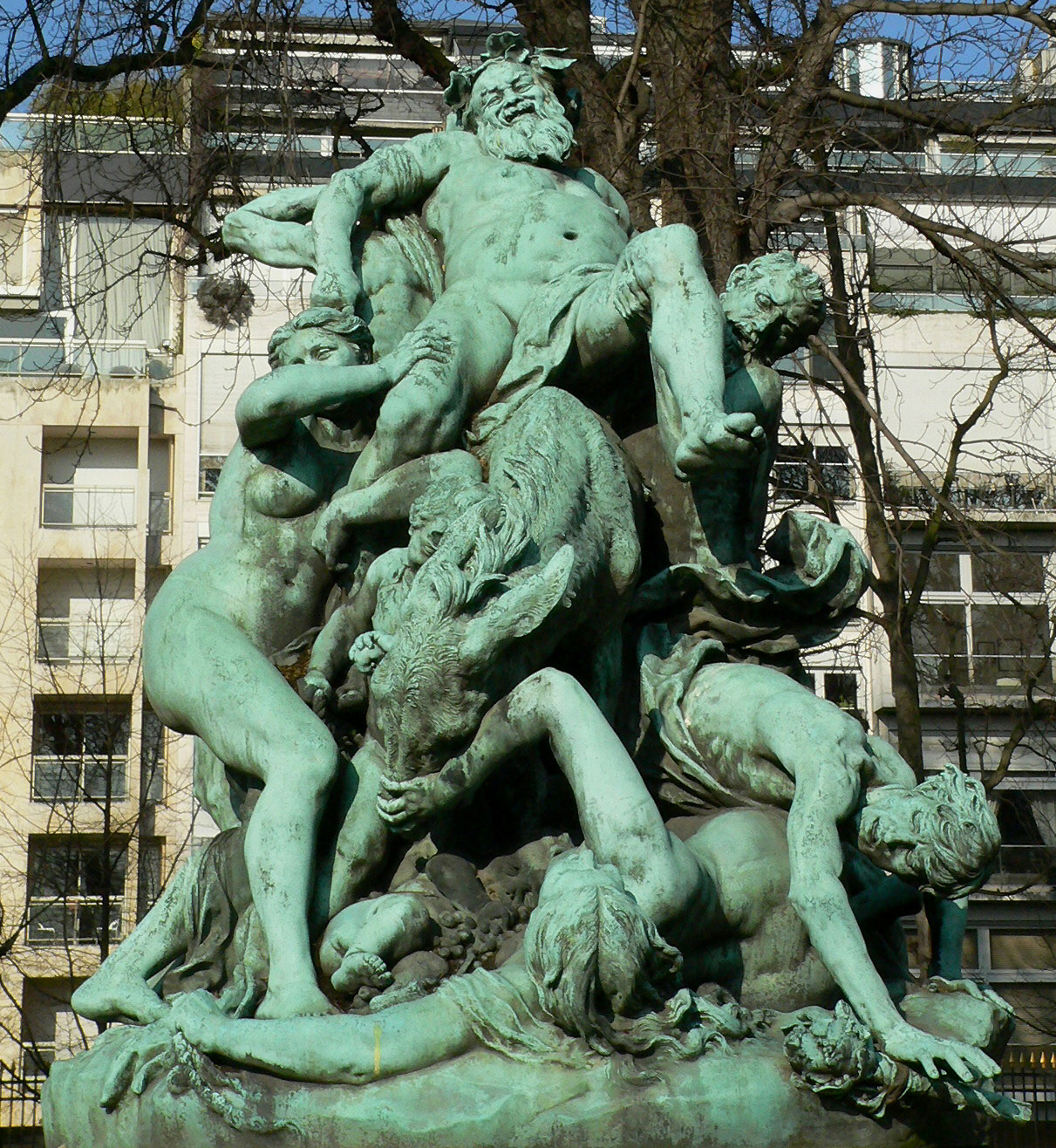 Le triomphe de Silène