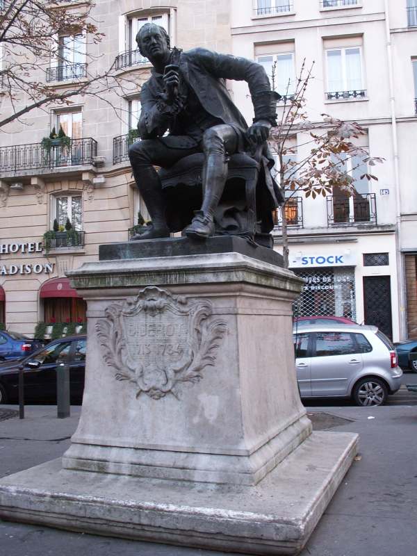 Statue de Denis Diderot