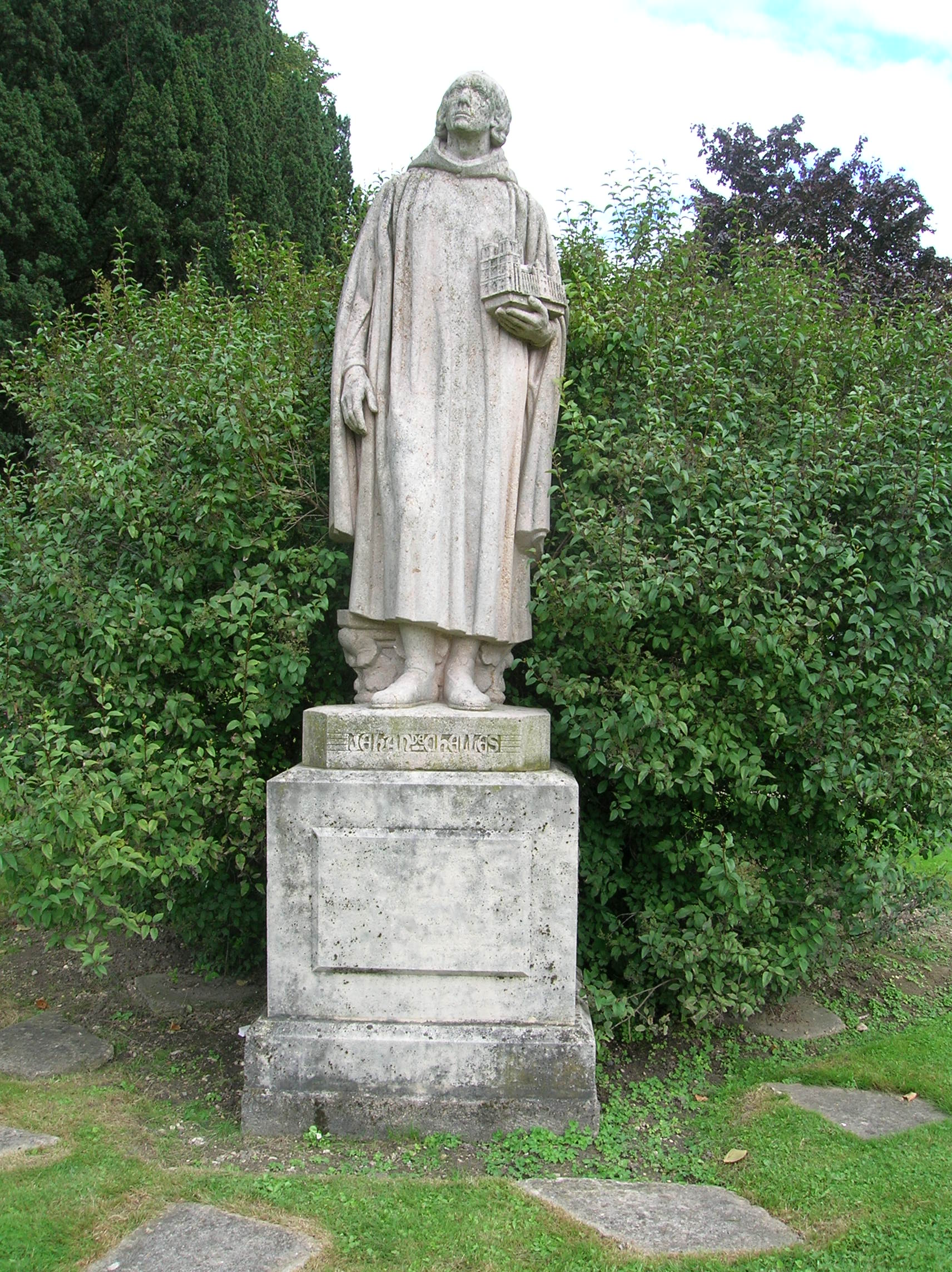 Statue de Jehan de Chelles