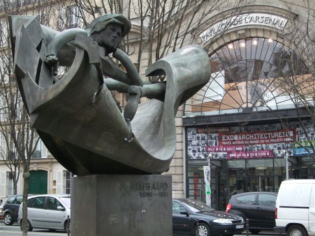 Rimbaud - L'homme aux semelles devant